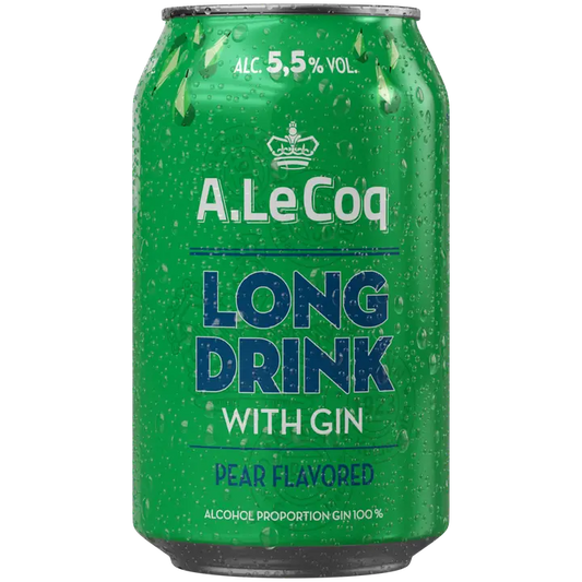 A. Le Coq GIN Pear Long Drink 5,5 % 0,33 l tlk｜A. Le Coq 金梨长饮 5.5% 0.33 l tlk