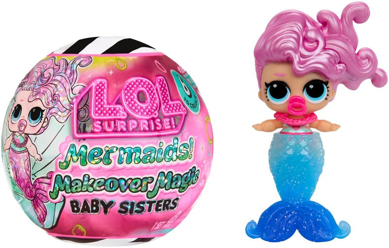 LOL L.O.L. 美人鱼！宝贝姐妹惊喜娃娃｜L.O.L. Mermaids! Baby Sisters yllätysnuk