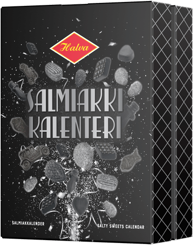 Halva Salmiakkikalenteri 200 g