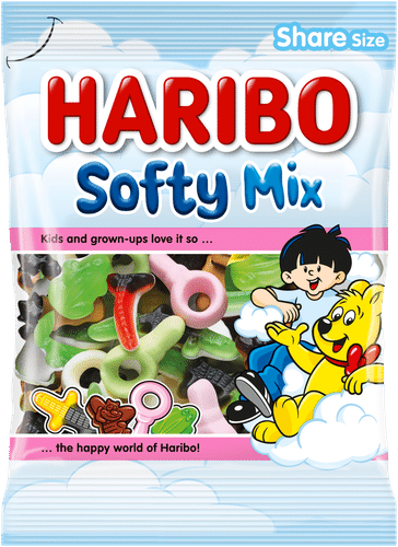 Haribo Softy Mix 250克糖果袋