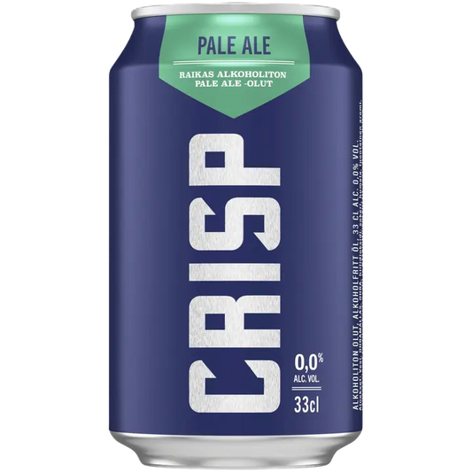 Crisp Pale Ale alkoholiton olut 0 % tölkki 0,33 L｜Crisp 淡色艾尔 (Pale Ale) 0度饮料 0% 罐装 0,33 L