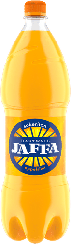 Hartwall Jaffa 橙子无糖汽水 1,5 l