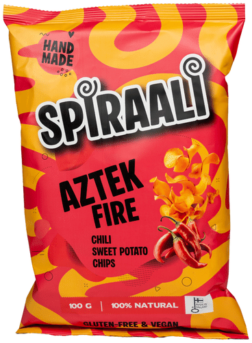 Spiraalisipsi Aztek Fire 手工红薯片