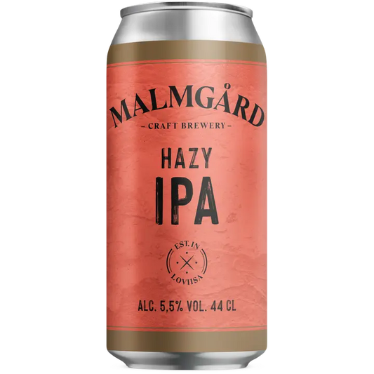 Malmgård Hazy IPA 5,5% olut 0,44l tölkki｜Malmgård 浑浊 IPA 5.5% 饮料 0.44l 罐装