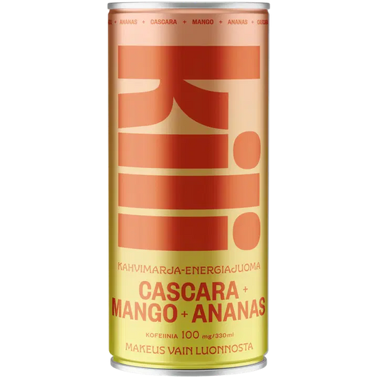 Kili energiajuoma Cascara-Mango-Ananas｜Kili 卡斯卡拉-芒果-菠萝能量饮料