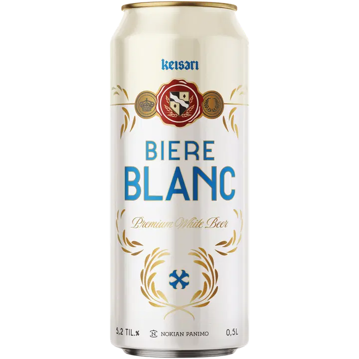 Keisari Biere Blanc 5,2 til-% 0,5l｜Keisari 白饮料 5.2 vol% 0,5l