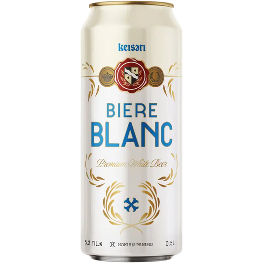 Keisari Biere Blanc 5,2 til-% 0,5l｜Keisari 白饮料 5.2 vol% 0,5l