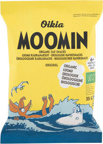 Oikia Moomin 有机燕麦脆粒 原味 35 g