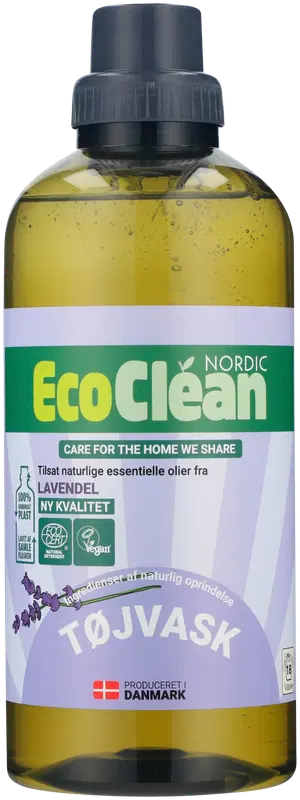 Eco Clean 洗衣液 薰衣草 1升 彩色白色通用