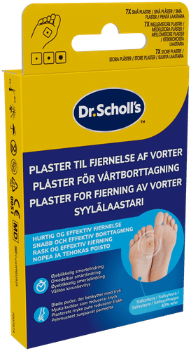 Dr. Scholl's Syylälaastarit, 3 kokoa, 21 kpl