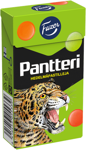 Fazer Pantteri Hedelmä Pastilli 38g