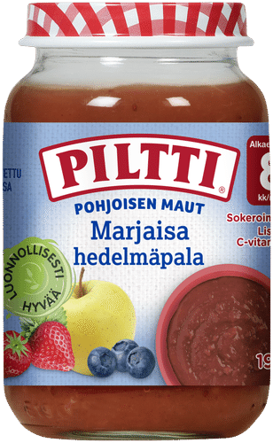 Piltti 北方风味 190克 浆果水果块 8个月