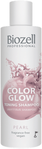 Biozell Color Glow Sävyttävä shampoo Pearl 200 ml