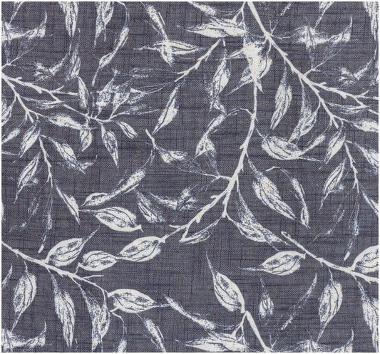 House 窗帘布 Tara藤蔓 250x50厘米 黑色
