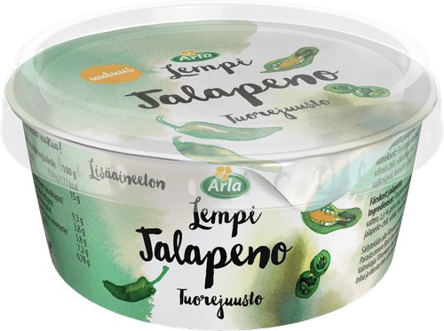 Arla Lempi Jalapeno tuorejuusto 160 g
