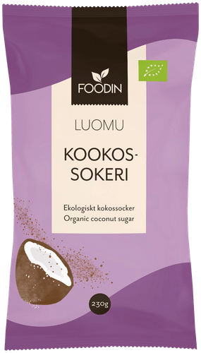 Foodin Kookossokeri luomu 230g｜Foodin 有机椰子糖 230g