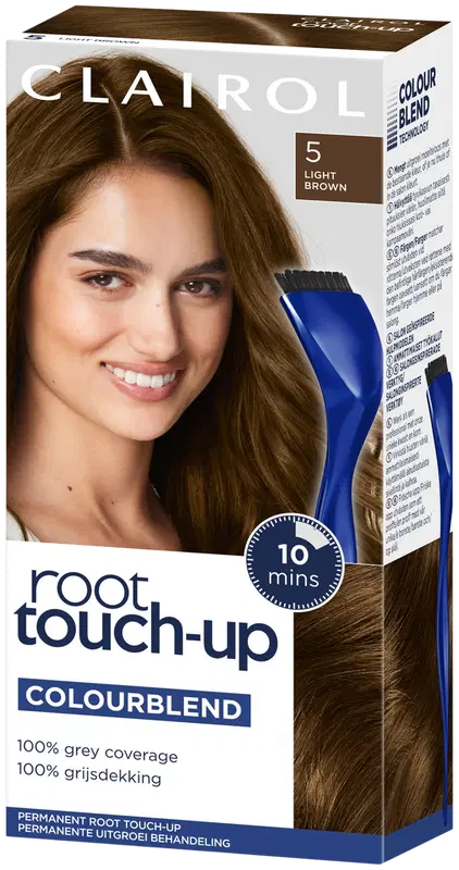 Clairol 根部补色染发剂 5 棕色｜Clairol Root touch-up tyviväri 5 ruskea