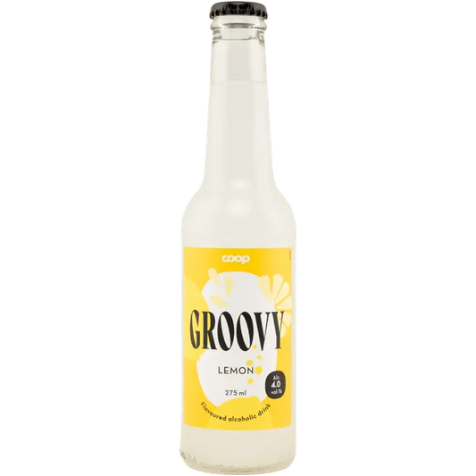 Coop Groovy RTD Lemon 4% 0,275l｜Coop Groovy 即饮柠檬 4% 0,275l