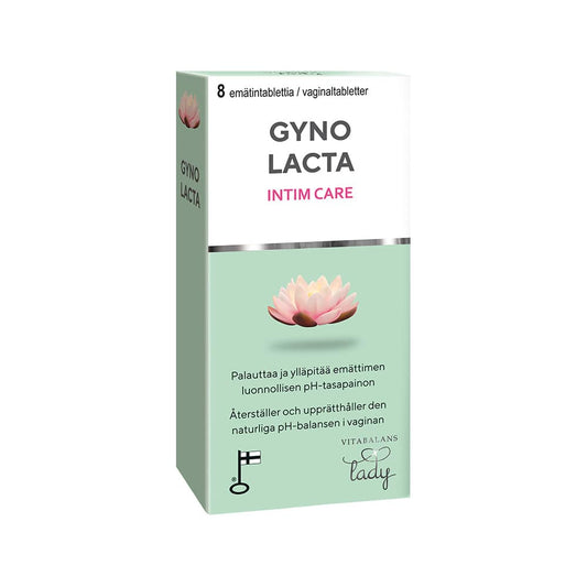 Gynolacta - 8片阴道片｜Gynolacta - 8 emätintablettia