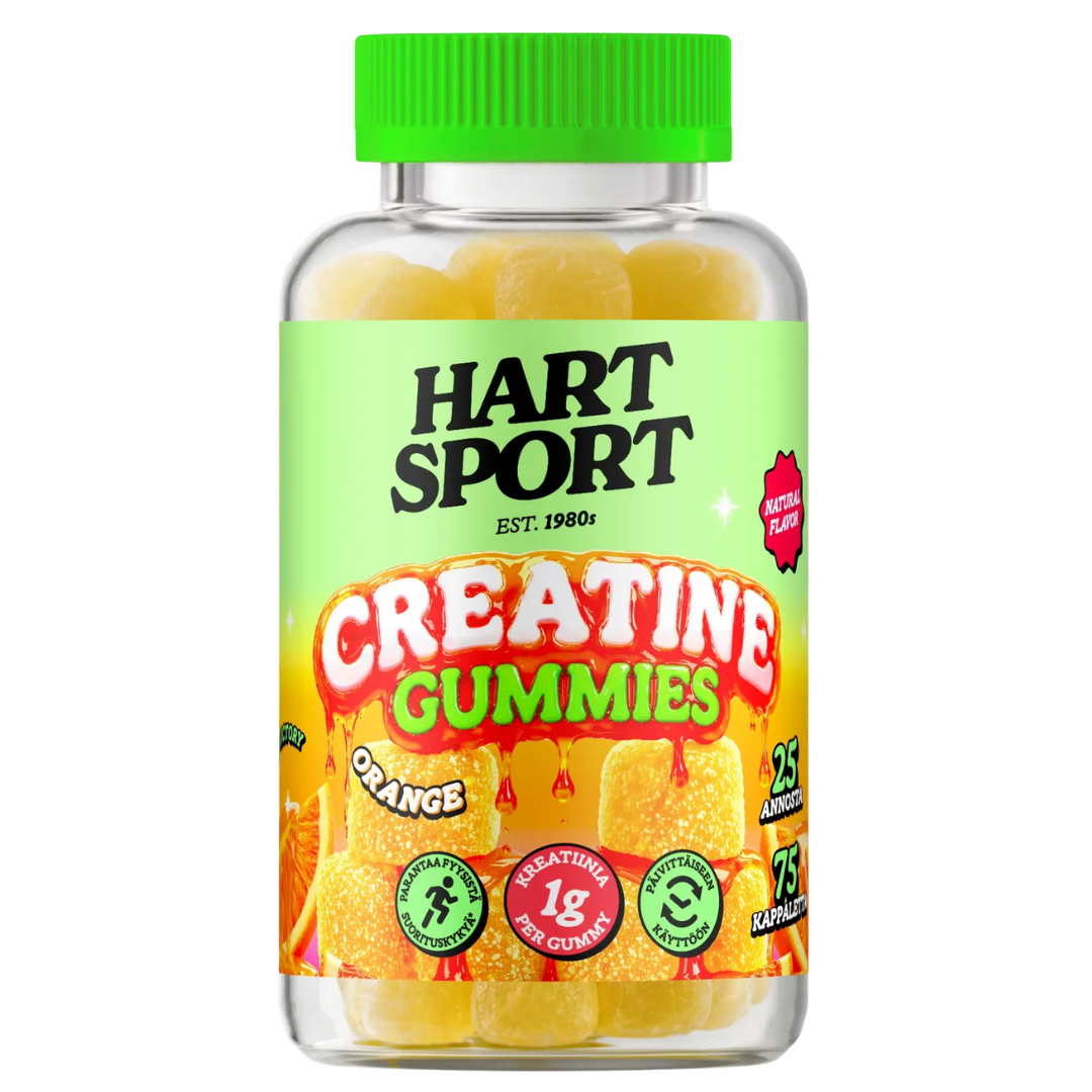 Hart-Sport 肌酸软糖 橙味 75粒