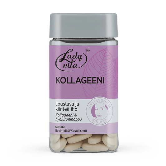 女士维他胶原蛋白60片 - 批次｜Ladyvita Kollageeni 60 tabl. - erä