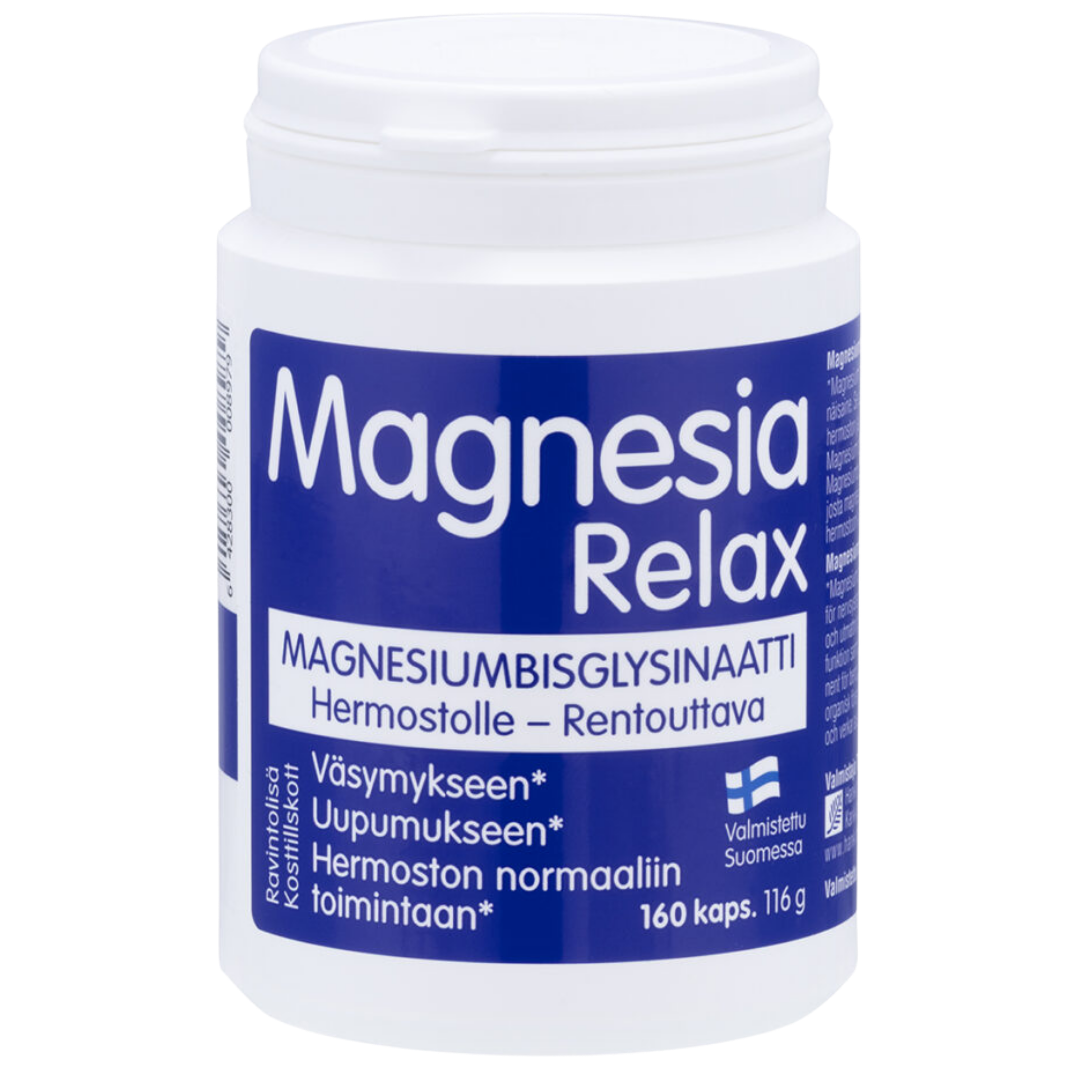 Magnesia Relax 双甘氨酸镁 160粒