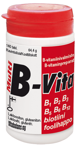 Multi B-Vita - B-vitamiinivalmiste｜Vitabalans 复合B族维生素
