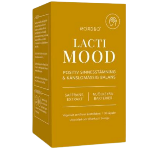 乳酸菌情绪支持胶囊 30粒｜Nordbo Lacti Mood 30 kaps.