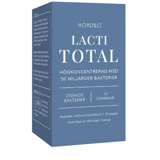 乳酸菌总活菌500亿胶囊 30粒｜Nordbo Lacti Total 50 Billion 30 kaps.
