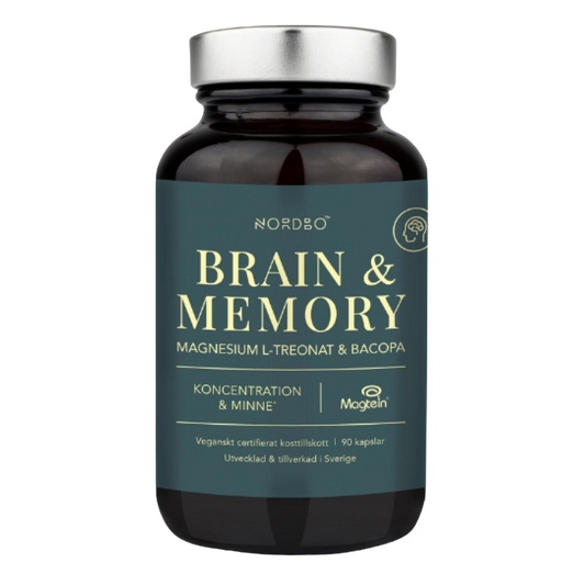 Nordbo大脑与记忆 90粒｜Nordbo Brain & Memory 90 kaps.