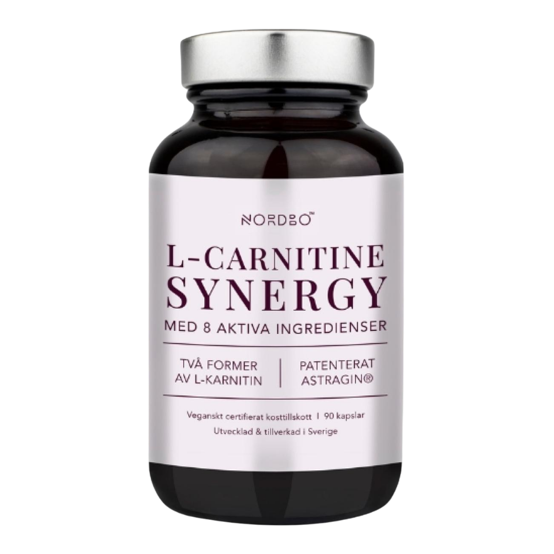 Nordbo L-肉碱协同 90粒｜Nordbo L-Carnitine Synergy 90 kaps.