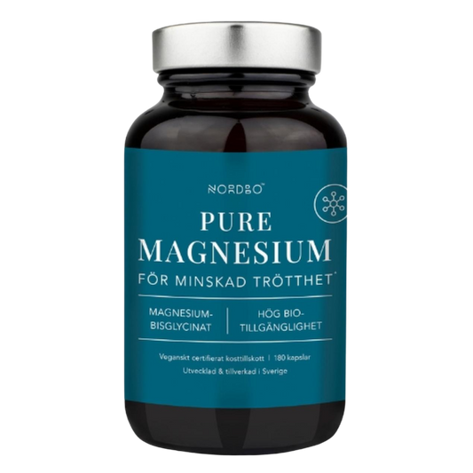 Nordbo 纯镁 90粒｜Nordbo Pure Magnesium 90 kaps.