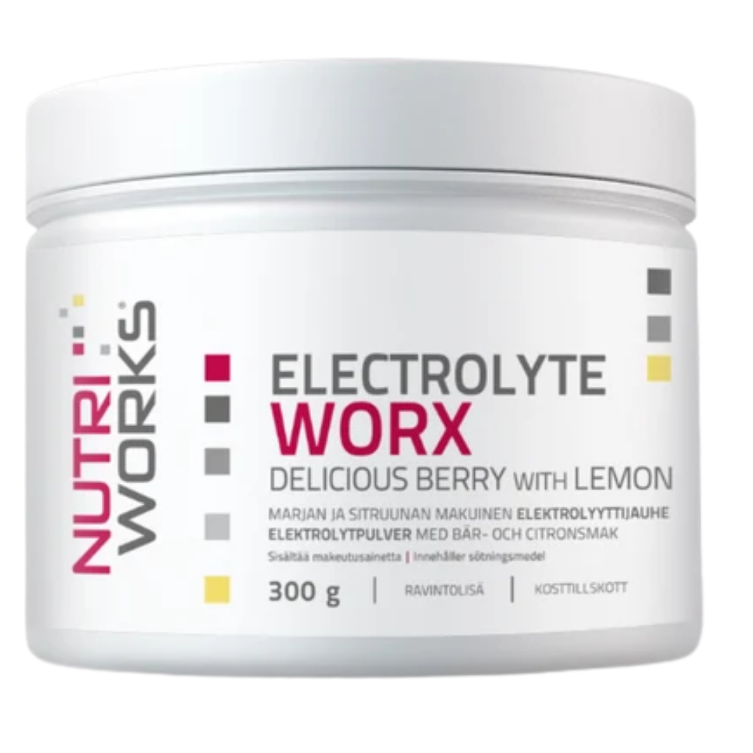 Nutri Works 电解质粉 - 浆果柠檬 300 g