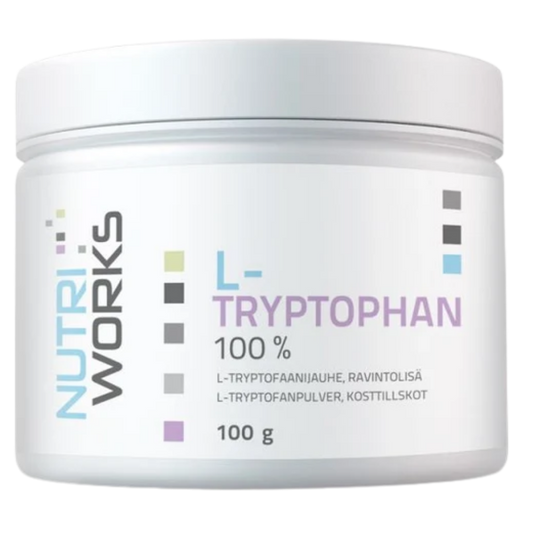 Nutri Works L-色氨酸100% - L-色氨酸粉 100 g