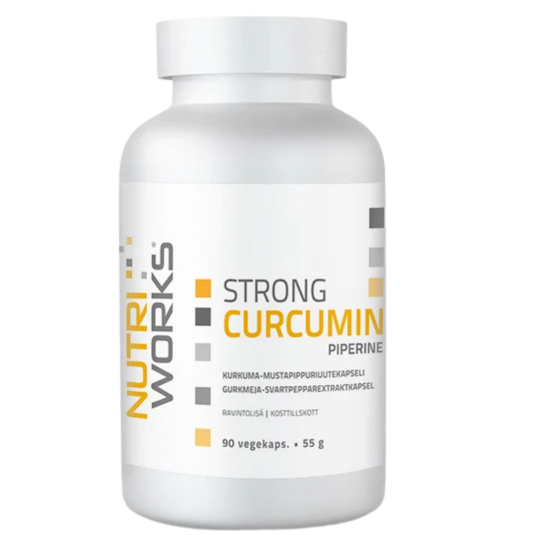Nutri Works 强效姜黄素+黑胡椒提取物 90粒