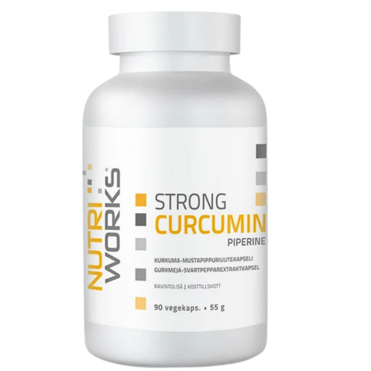 Nutri Works 强效姜黄素+黑胡椒提取物 90粒