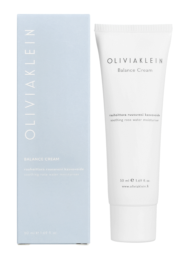 Olivia Klein 平衡霜 - 舒缓玫瑰水保湿霜 50 ml｜Olivia Klein Balance Cream - Rauhoittava Ruusuvesi Kosteusvoide 50 ml
