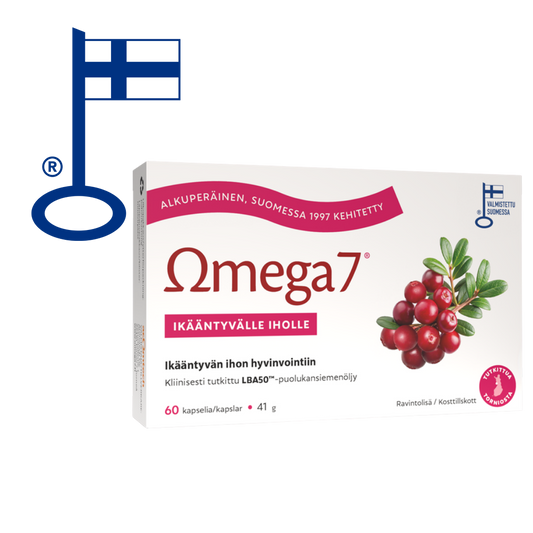 Omega7 LBA450™ 老化肌肤用 60粒 - 制造商：Aromtech｜Omega7 LBA450™ - Ikääntyvälle iholle 60 kaps. - Valmistaja: Aromtech