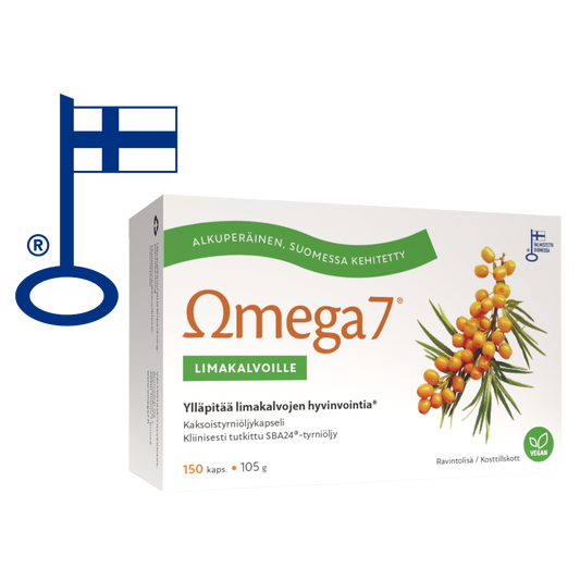 Omega7 SBA24® Kaksoistyrniöljykapseli 150 kaps. - Valmistaja: Aromtech