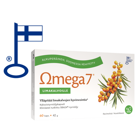 Omega7 SBA24® Kaksoistyrniöljykapseli 60 kaps. - Valmistaja: Aromtech