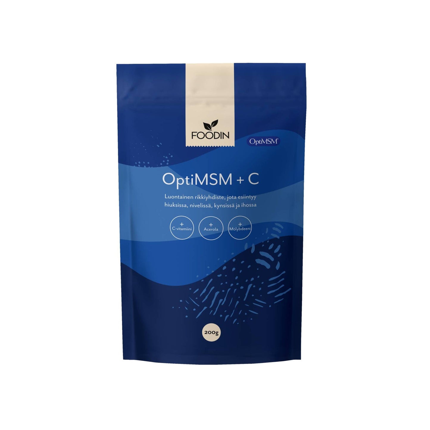 Foodin OptiMSM+C 200 g｜Foodin OptiMSM+C 200 g