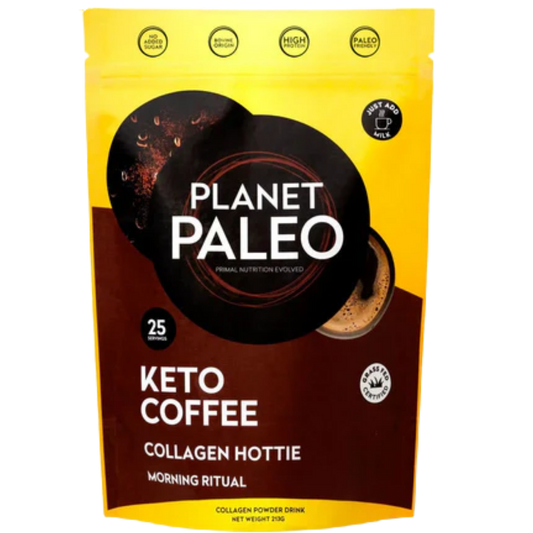 Planet Paleo 生酮咖啡 - 胶原蛋白咖啡 213 g｜Planet Paleo Keto Coffee - Kollageenikahvi 213 g
