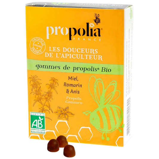 蜂胶含片 蜂蜜、茴香与迷迭香 45 g｜Propolia Propolispastillit Hunaja, Anis & Rosmariini 45 g