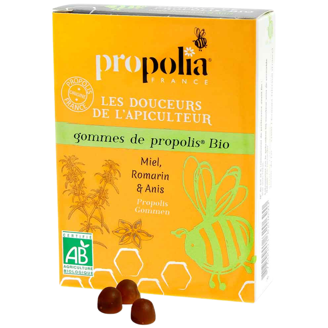 蜂胶含片 蜂蜜、茴香与迷迭香 45 g｜Propolia Propolispastillit Hunaja, Anis & Rosmariini 45 g