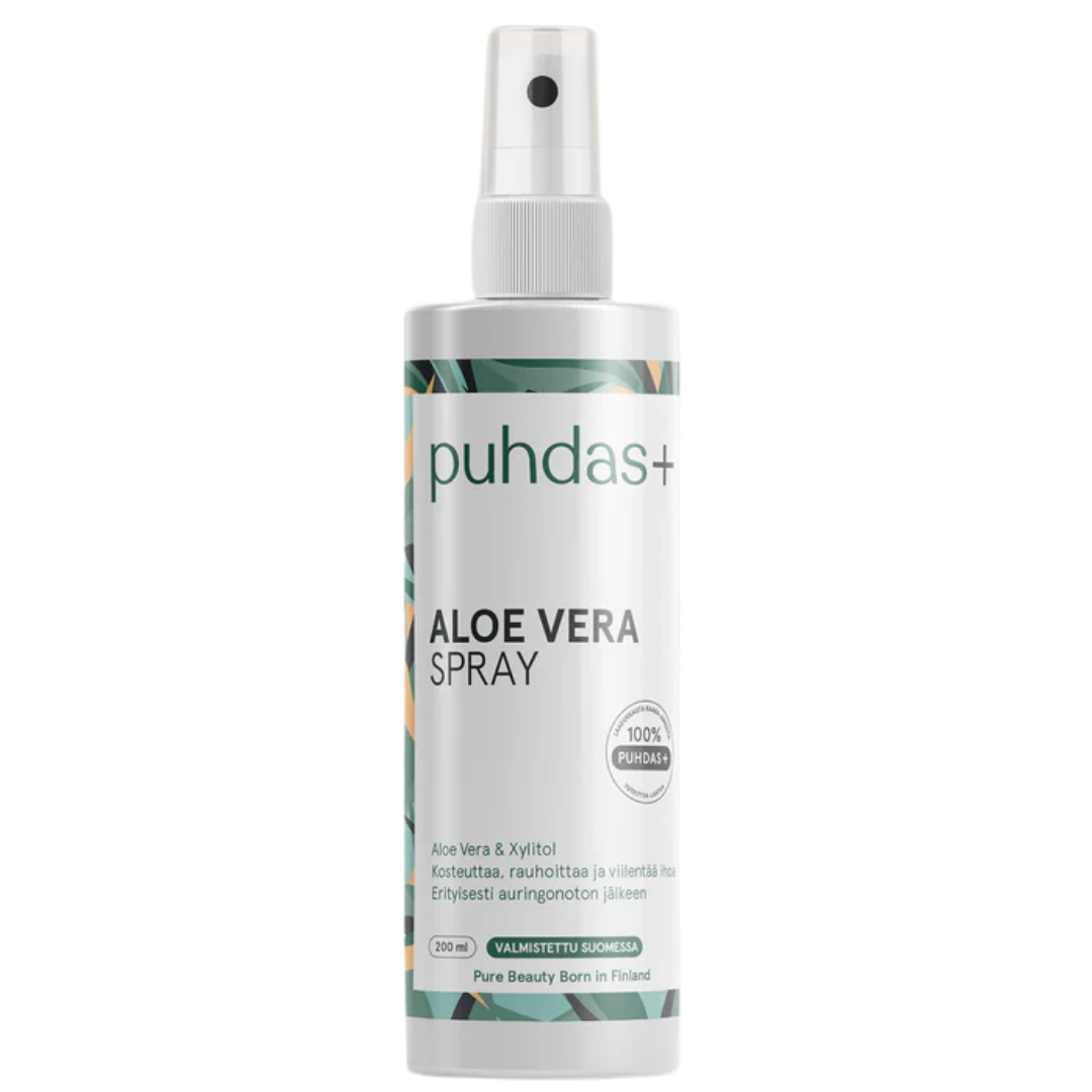 Puhdas+ 芦荟喷雾 200 ml｜Puhdas+ Aloe Vera Suihke 200 ml