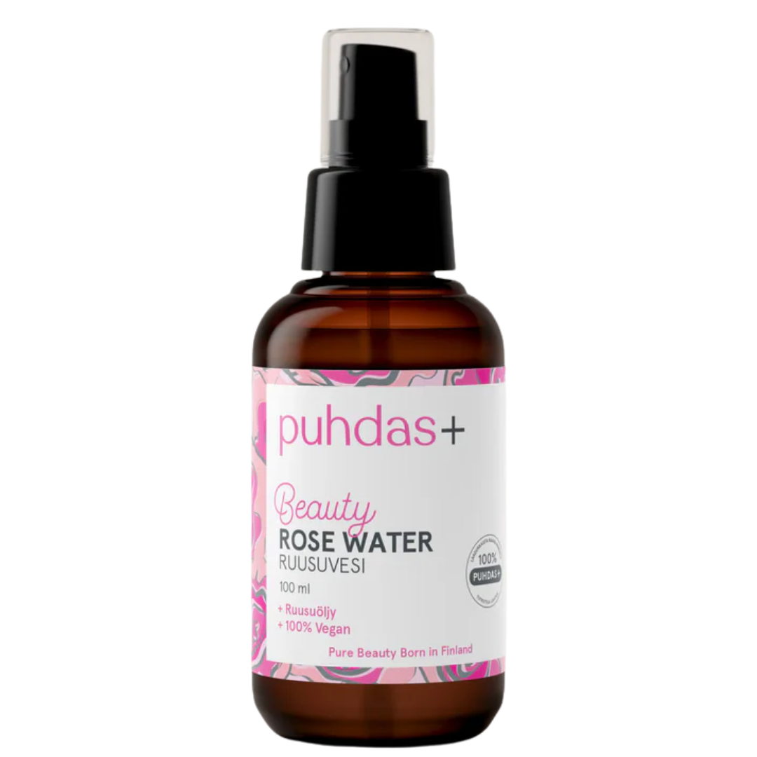 Puhdas+ 玫瑰水 100 ml｜Puhdas+ Beauty Rose Water - Ruusuvesi 100 ml