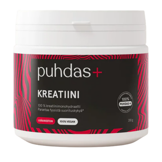 Puhdas+ 肌酸 200 g｜Puhdas+ Creatine - Kreatiini 200 g