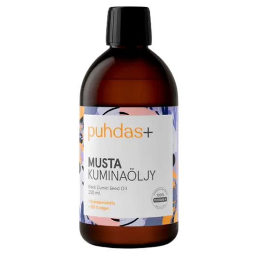 Puhdas+ 黑籽油 250 ml｜Puhdas+ Musta Kuminaöljy 250 ml