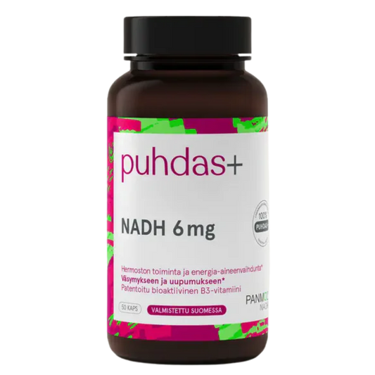 Puhdas+ NADH 6毫克 50粒