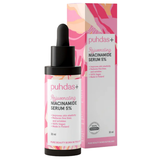 Puhdas+ 烟酰胺精华 5% - 精华液 30 ml｜Puhdas+ Niacinamide Serum 5% - Seerumi 30 ml